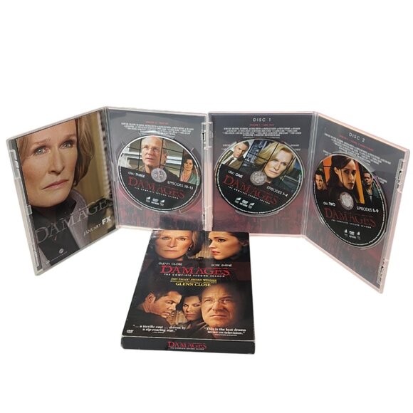 Damages TV Series DVD Seasons 2, 3, 4, Pre-owned - Picture 7 of 11